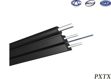 China 1 Core FTTH Drop Cable with PVC / LSZH Jacket , Self-Supporting Fiber Optic Cable supplier