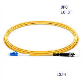 China LC/Upc-ST/Upc Singlemode Simplex Fiber Optic Patch Cord FTTH Cable supplier